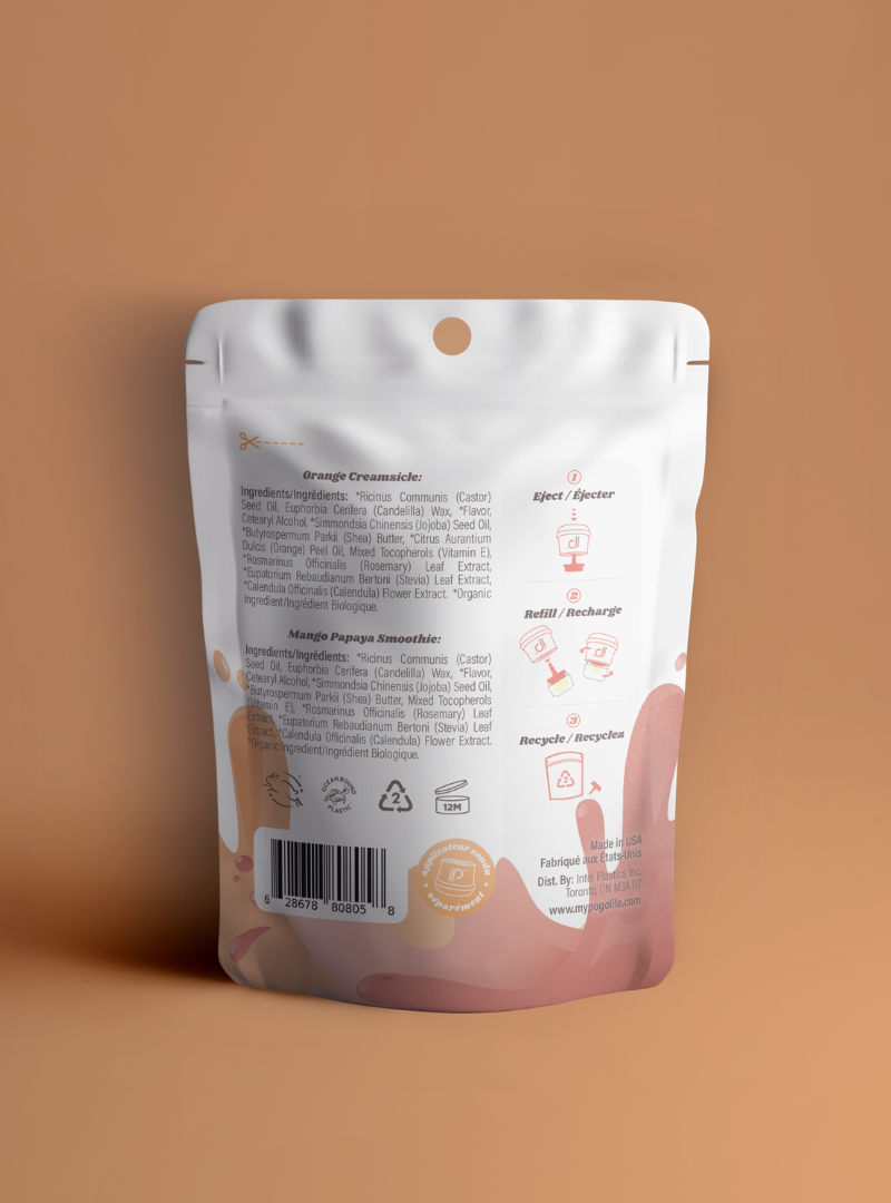 Orange Creamsicle / Mango Papaya Smoothie Refill 2 Pack | My Pogo Life